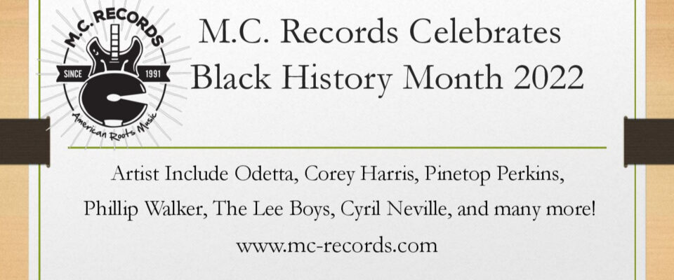 M.C. Records Celebrates Black History Month With Special Playlist