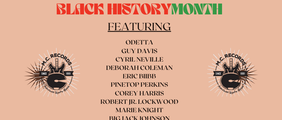 M.C. Records 2025 Black History Month Playlist